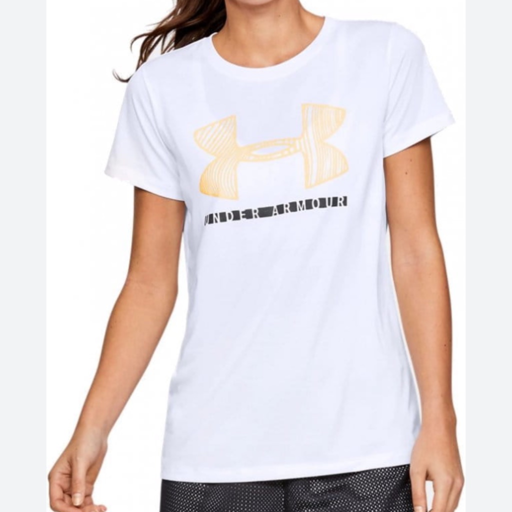 Under Armour Women’s Small Top Short Sleeve Tech Graphic T-Shirt